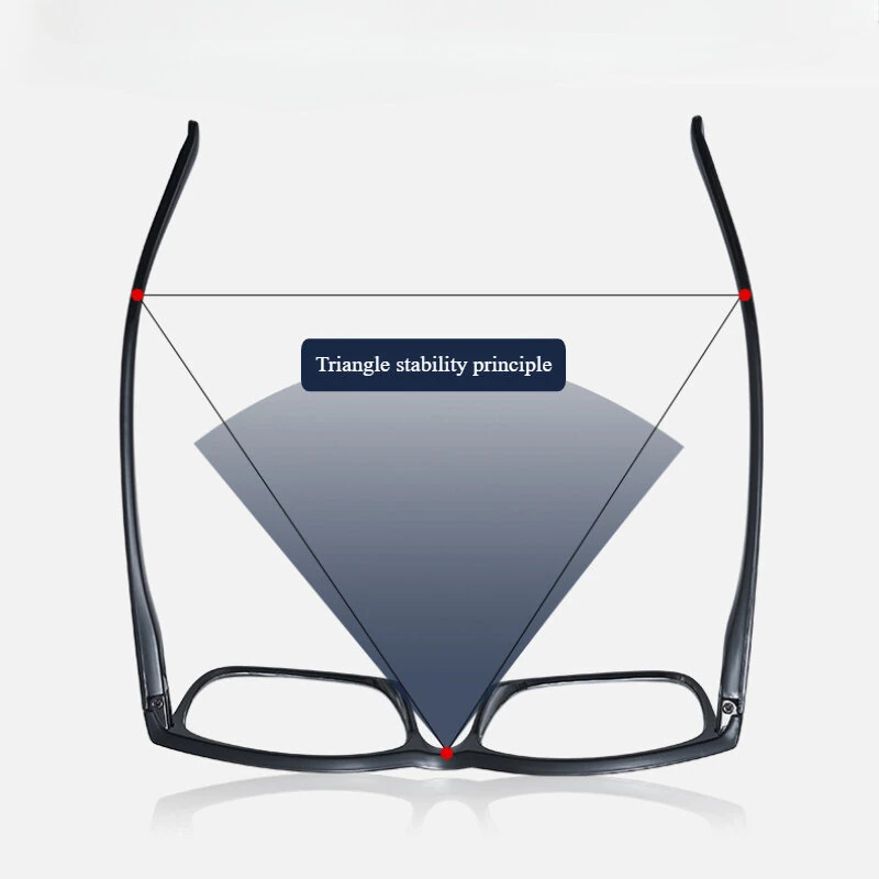 Crystal Reading Glasses, HD Presbyopic Glasses, Eye Protection Anti Fatigue Unisex Comfortable Eyewear Vision Care Diopter