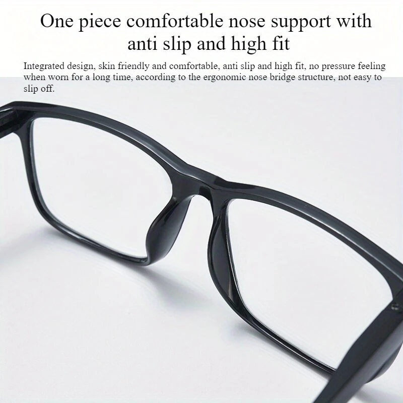 Crystal Reading Glasses, HD Presbyopic Glasses, Eye Protection Anti Fatigue Unisex Comfortable Eyewear Vision Care Diopter