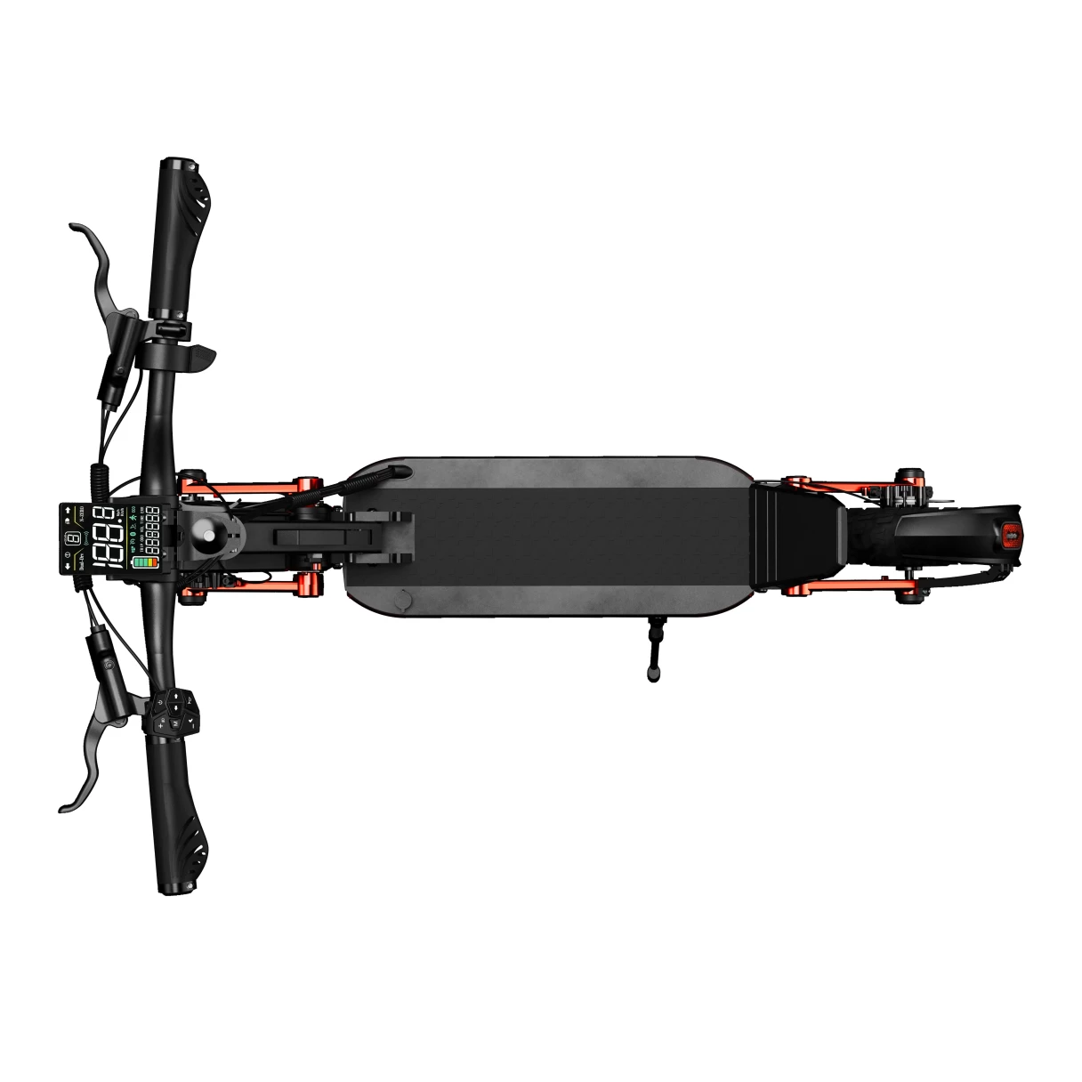 [EU DIRECT] JOYOR S10-S-Z Electric Scooter 18Ah 60V 1000W*2 Dual Motor Recommended Top Speed 25KM/H 10 Inches Off-Road Tire Electric Scooter 40-70km Mileage Max Load 120Kg Joyor S10-Z KuKirin