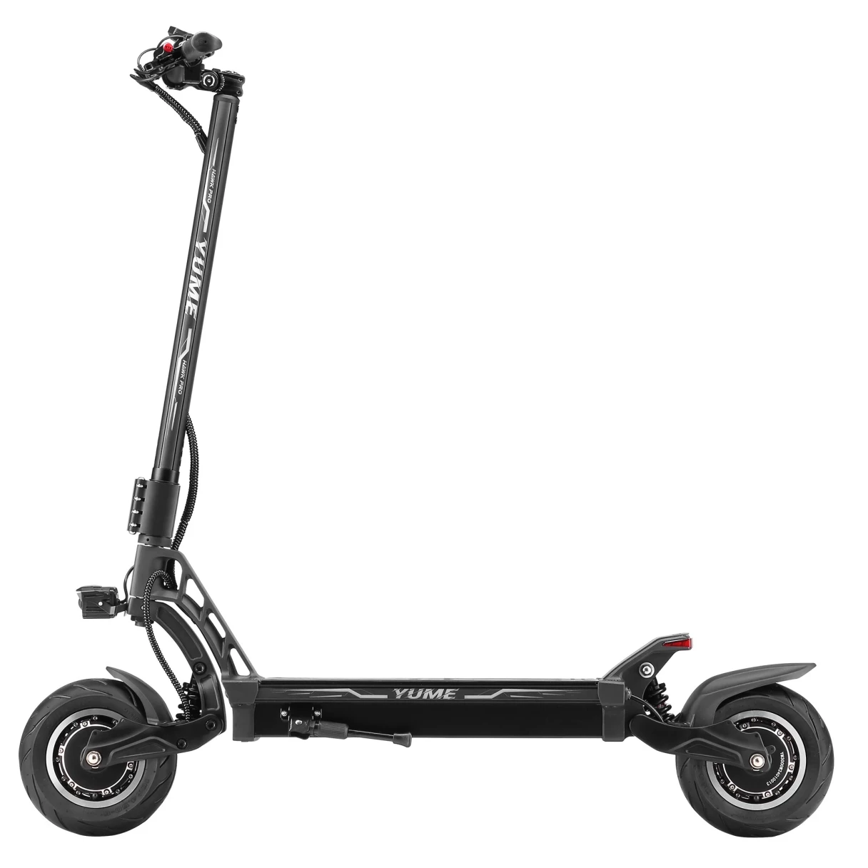 [EU DIRECT] YUME HAWK PRO Electric Scooter 60V 30AH Battery 3000W*2 Motor Recommended Top Speed 25KM/H 10inch Tires 96KM Max Mileage 126KG Max Load Folding E-Scooter