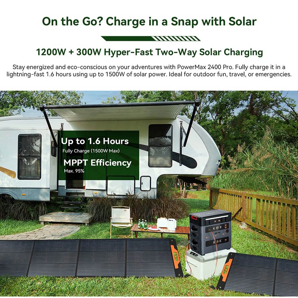 [EU Direct] Oscal BP2400 Pro Portable Power Station 2016Wh LiFePO4 External Battery For Powermax 2400 Pro, PM2400 Pro