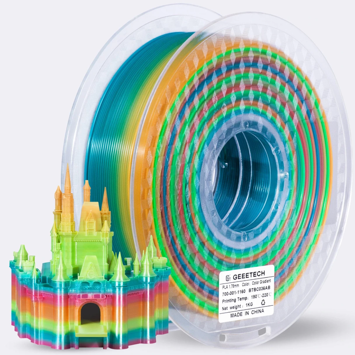 [EU/UK Direct]Geeetech PLA 3D Printing Filament 1.75mm 1KG/roll  for 3D Printing