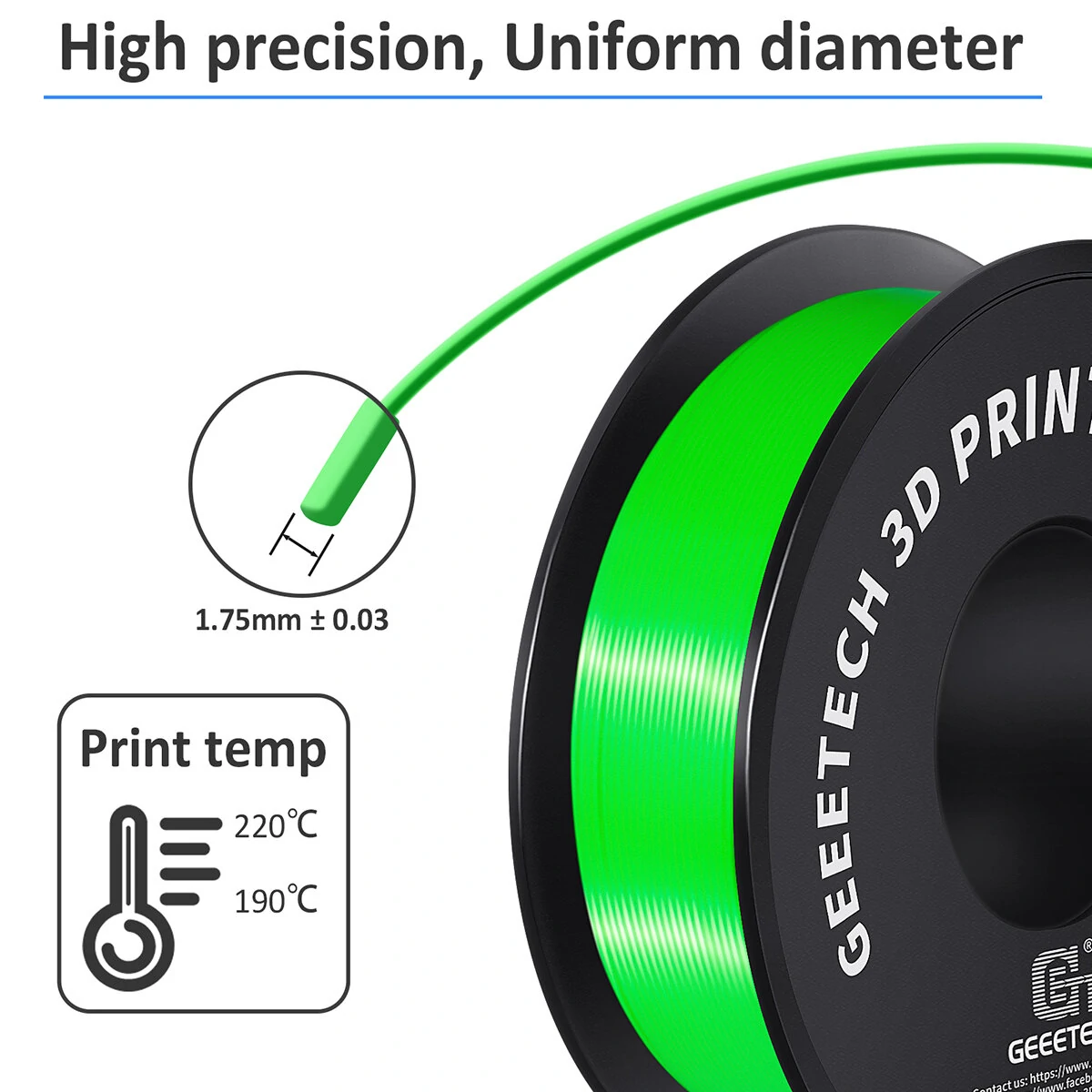 [EU/UK Direct]Geeetech PLA 3D Printing Filament 1.75mm 1KG/roll  for 3D Printing