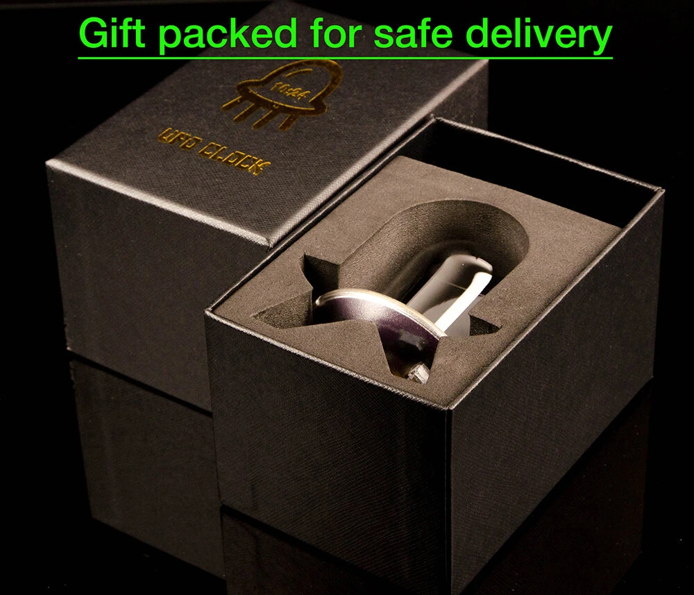 UFO-CLOCK Creative Weather Clock LED Display Multi-function UFO-CLOCK Creative Weather Stock Exchange Rate Clock