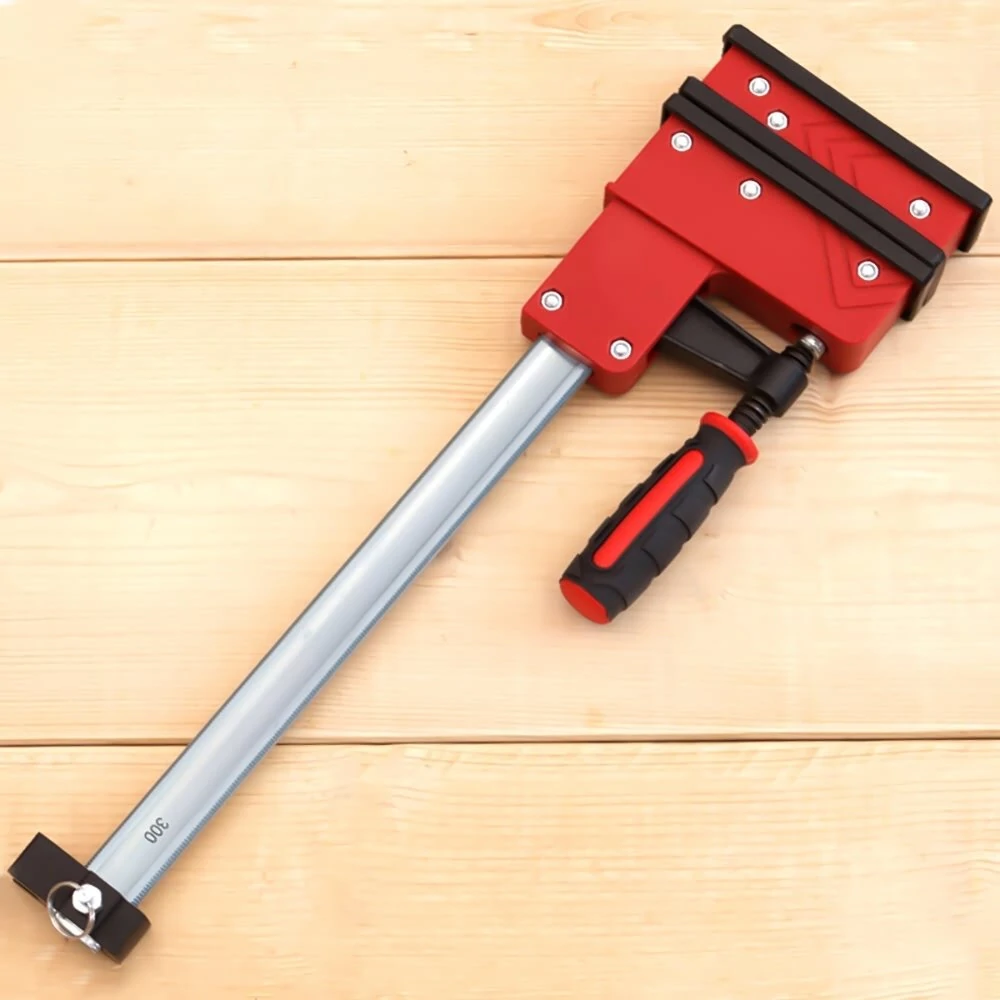 2PCS 16-Inch Heavy-Duty Parallel Clamps, 700kg Clamping Force & 95mm Throat Depth, Quick-Change Bar Clamps for Woodworking and Metalworking