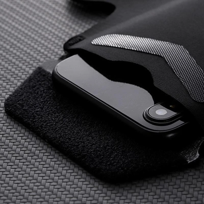 6.5'' Running Arm Bag Sports Waterproof Sweatproof Touch Screen Night Reflective Phone Bag for Outdoor Riding Hiking Fitness