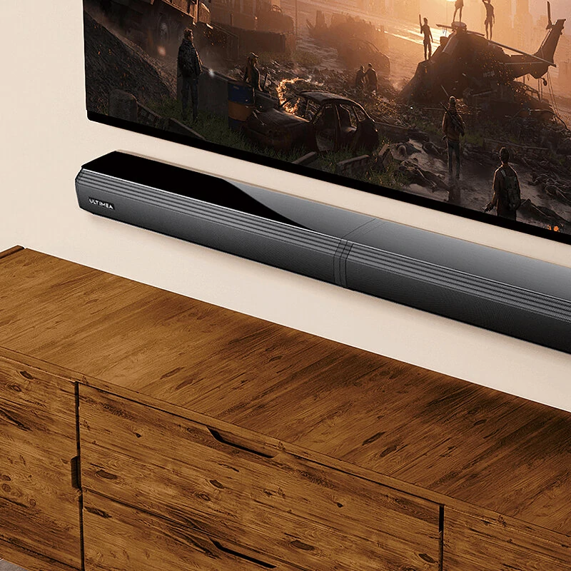 ULTIMEA Apollo S40 2.0 Channel bluetooth Soundbar 2 Tweeters+2 Woofers Deep Bass 6EQ Mode Detachable Wired Speaker