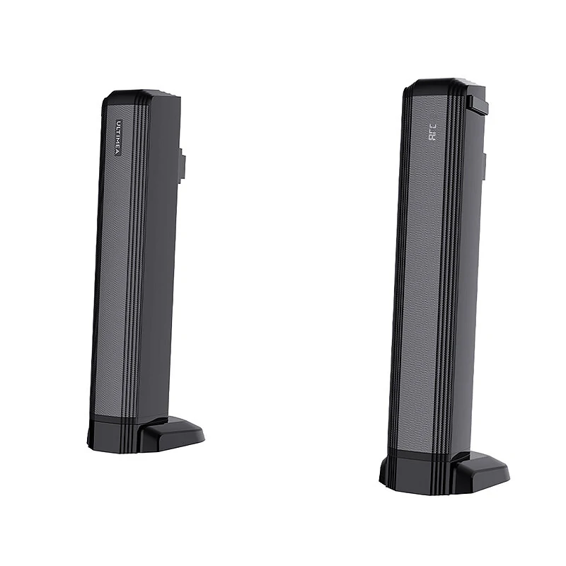 ULTIMEA Apollo S40 2.0 Channel bluetooth Soundbar 2 Tweeters+2 Woofers Deep Bass 6EQ Mode Detachable Wired Speaker