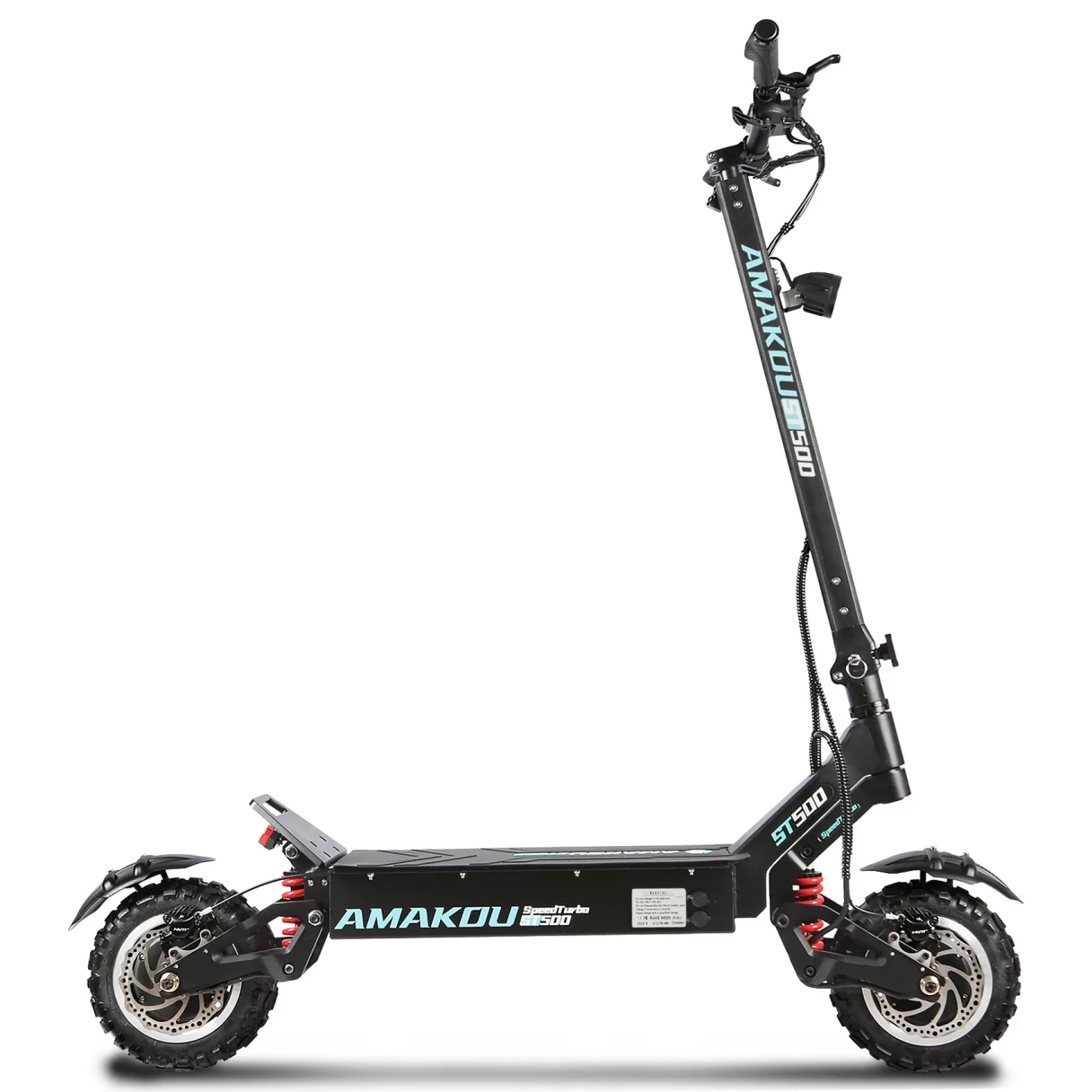 [EU Direct] AMAKOU ST500 Electric Scooter NFC Function 72V 40AH Battery 72V 4500W*2 Dual Motors Recommended Top Speed 25KM/H 11inch Off-road Tires 120KM Max Mileage 120KG Max Load Folding E-Scooter TOURSOR X7
