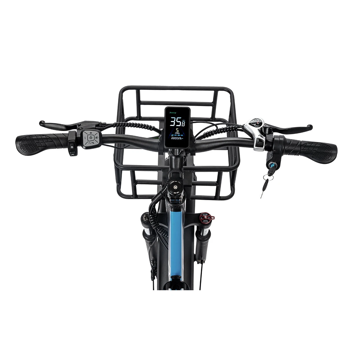 [EU Direct] Ridstar MN26 Electric Bike 48 20AH Battery 750W Motor Recommended Top Speed 25KM/H 26*4.0inch Tire 90KM Max Mileage 150KG Max Load Electric Bicycle