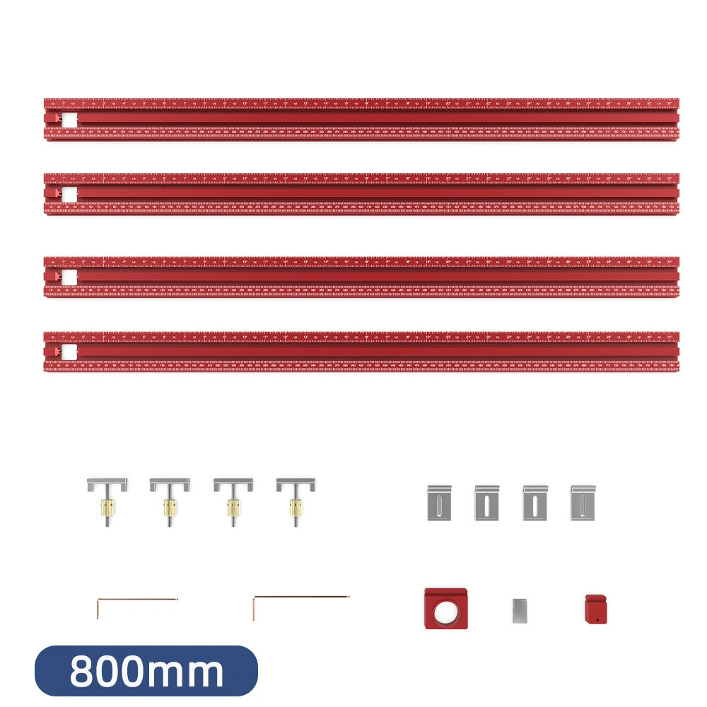ENJOYWOOD Juice Router Groove Jig Adjustable Router Jig and Template for Cutting Board with Metric/Imperial Scales Router Guide for Perfect Grooves