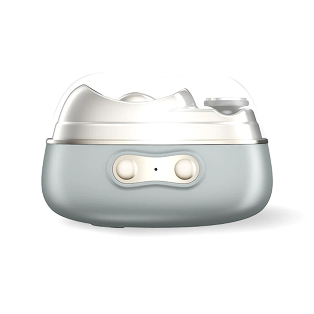 4-in-1 Electric Nail Clipper with Light Low-Noise Nail Trimmer Rechargeable Nail File with UV Dryer & Polishing  for Adults & Kids