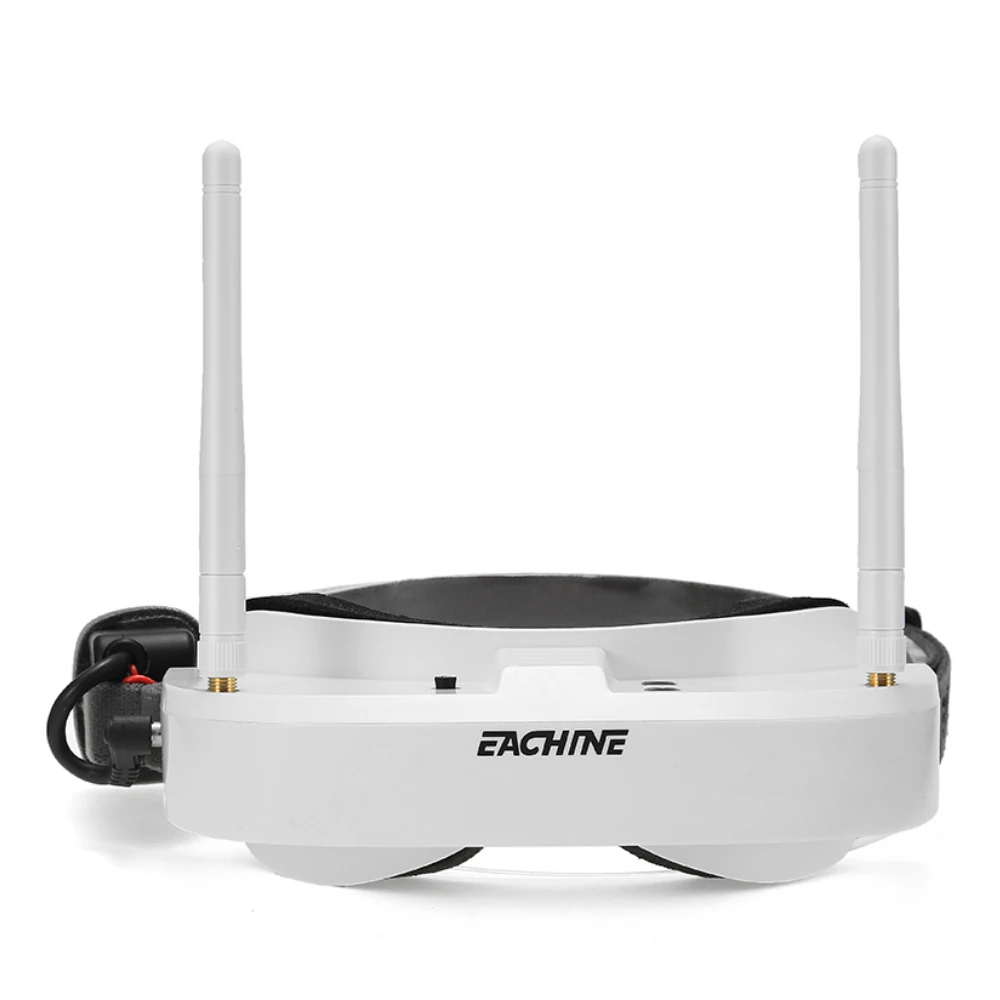 Eachine EV100 5.8G 72CH 720*540 FPV Goggles with Dual Antennas& Fan 18650 Battery Case For RC Drone [UK Direct]