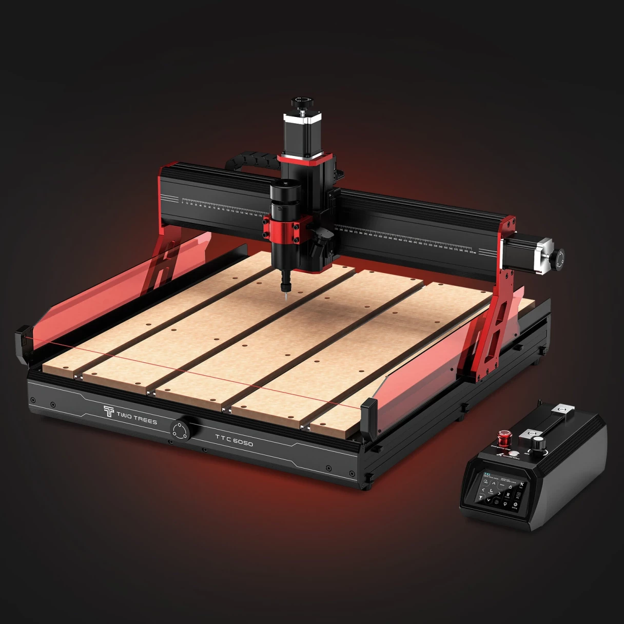 [EU Direct]TWO TREES TTC6050 CNC Router Engraving Machine + TWO TREES TC20W Laser Module