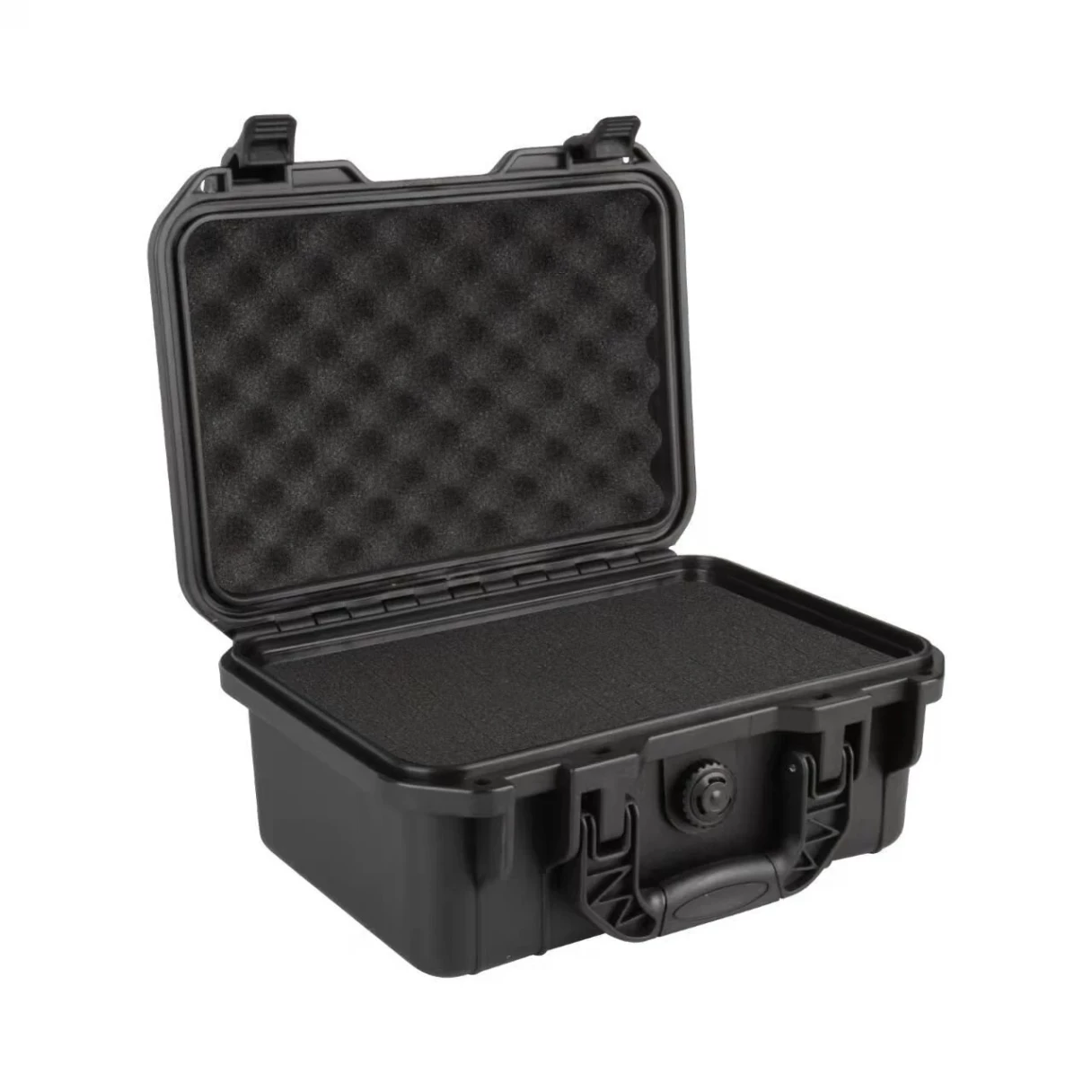 363x290x160mm Plastic Safety Equipment Case Waterproof Hard Carry Tool Box Shockproof Storage Box with Sponge for Tools Camera