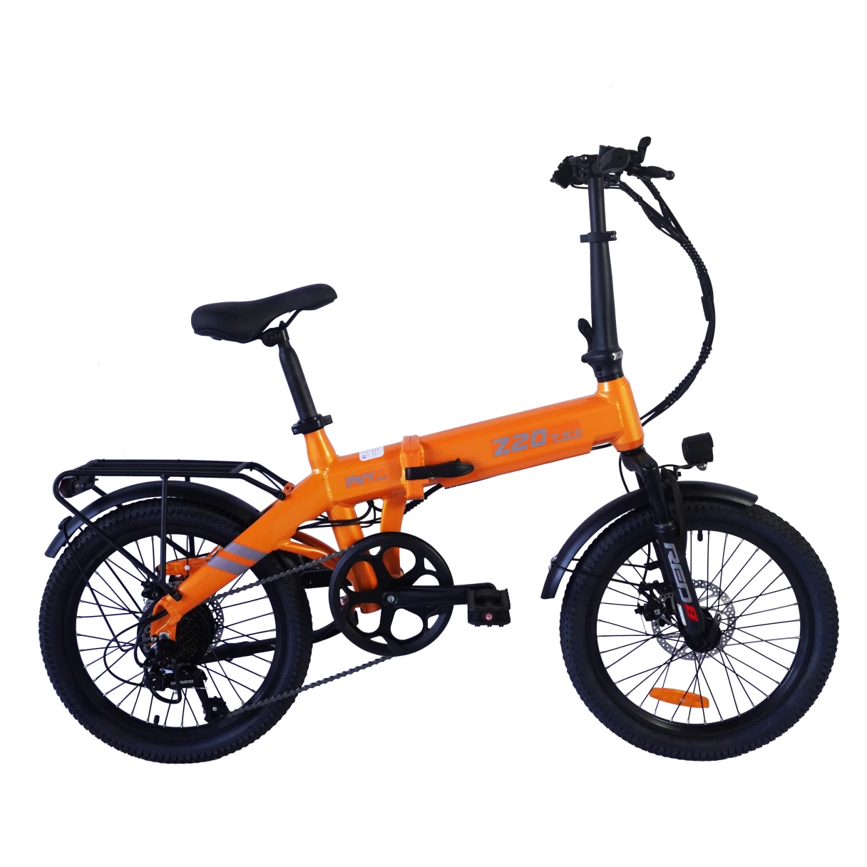 [EU Direct] PVY Z20 PRO EVO Electric Bike 36V 14.5AH Battery 250W Motor 20KM/H Max Speed 20inches Tires Torque Sensor 120KM Max Mileage 150KG Max Load Folding Electric Bicycle