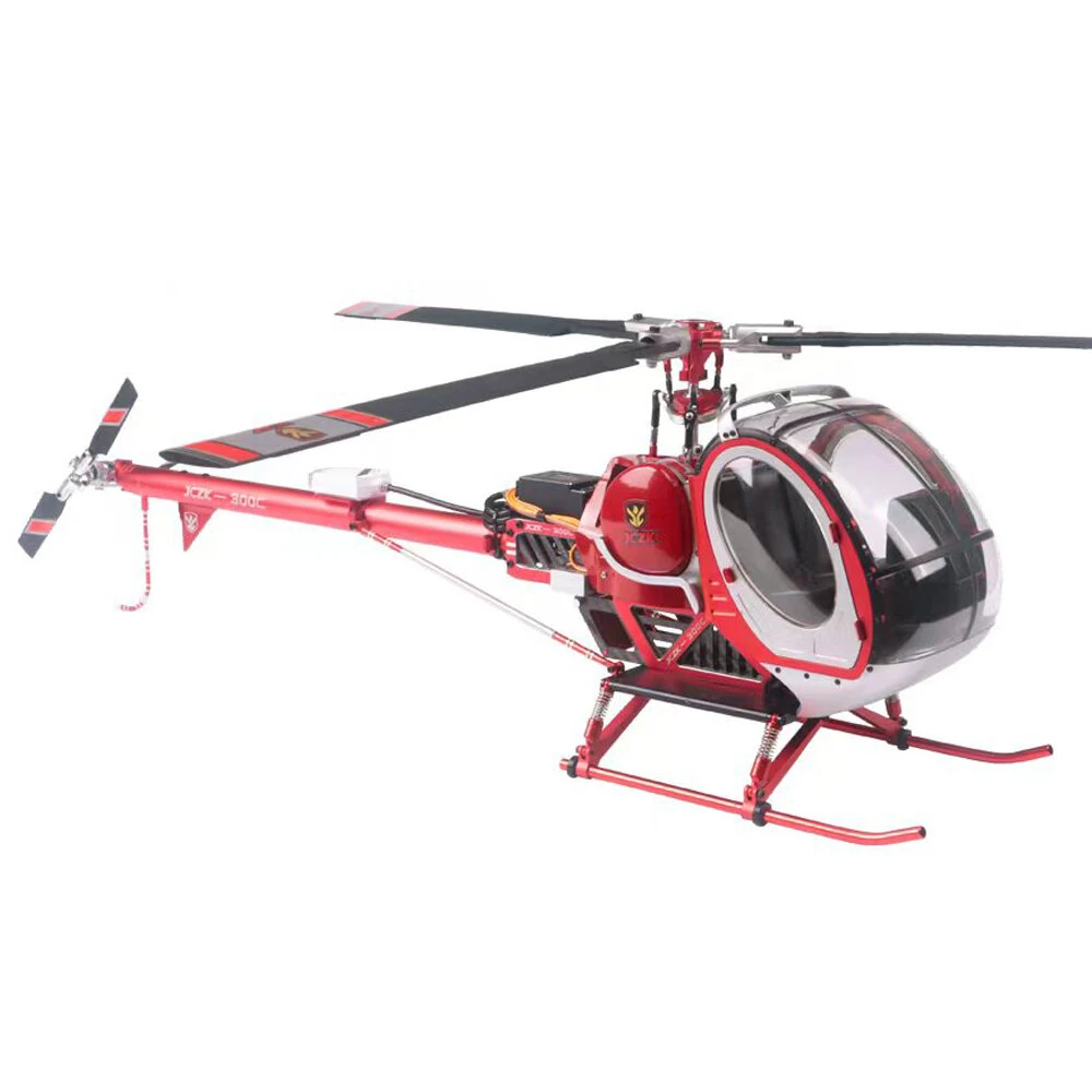 JCZK 300C PRO 470L DFC 6CH Schweizer Scale RC Helicopter RTF One-Key Return H1 PRO GPS Hover with AT9S PRO Transmitter