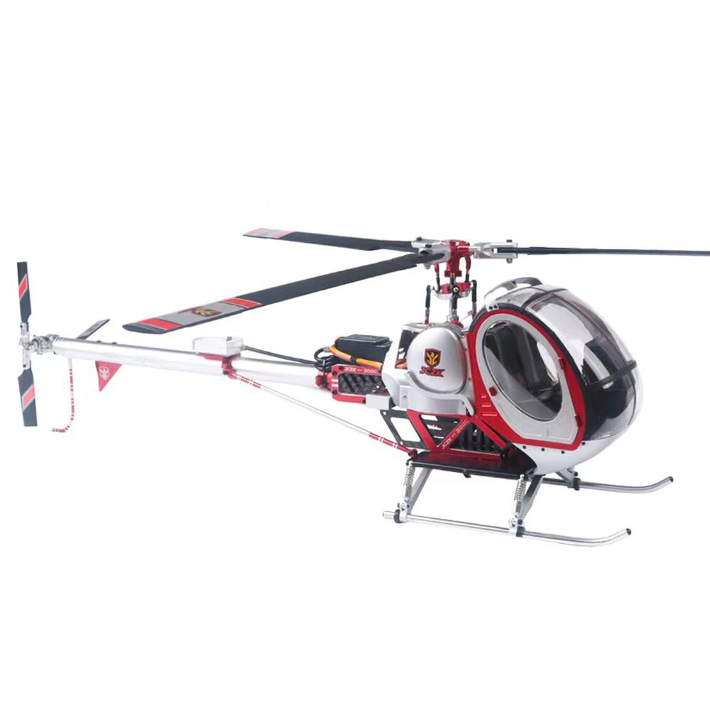 JCZK 300C PRO 470L DFC 6CH Schweizer Scale RC Helicopter RTF One-Key Return H1 PRO GPS Hover with AT9S PRO Transmitter