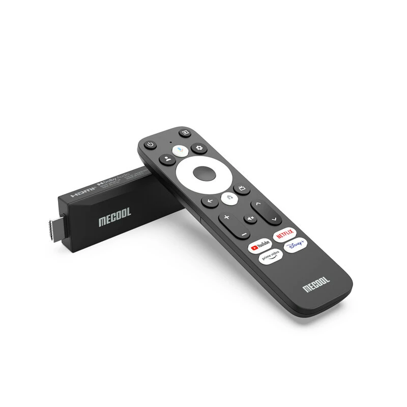 [Netflix Certified]MECOOL Mego1 4K GTV Stick 2+8G Realtek RTD1325 Quad-core Support 2.4G/5G Dual Band WiFi & bluetooth5.0 Android TV 12.0 Smart Streaming Player