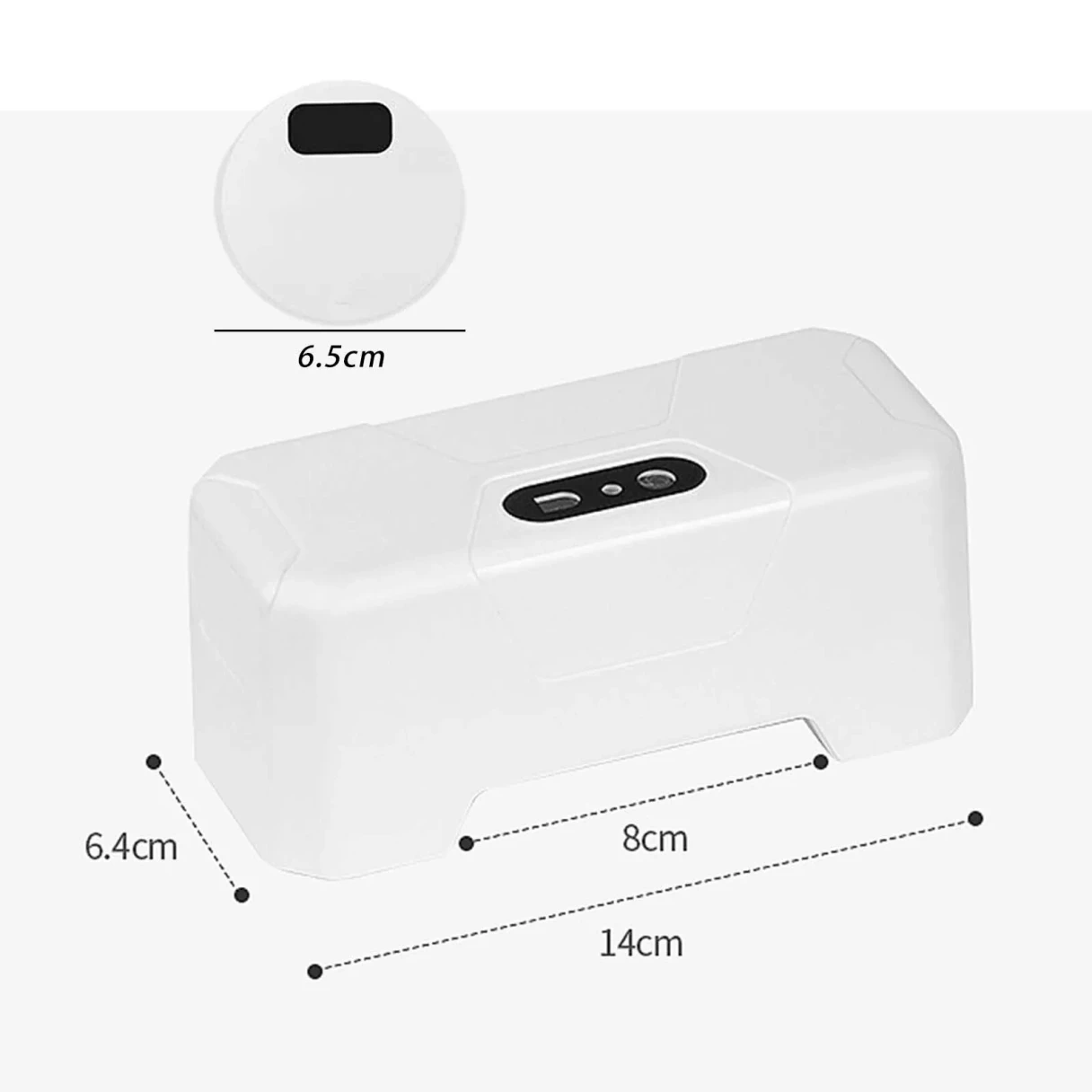 Intelligent Smart Sensor Toilet Flusher Automatic Sensor Touchless Toilet Flush for Public Use Home Bathroom