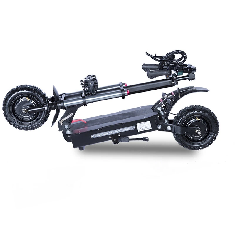 [EU DIRECT] TOURSOR E5B Electric Scooter with Seat 60V 40Ah Battery 60V 3000W*2 Dual Motors Recommended Top Speed 25KM/H 11inch Off-road Tires 120KM Mileage Range 150KG Max Load Folding E-Scooter