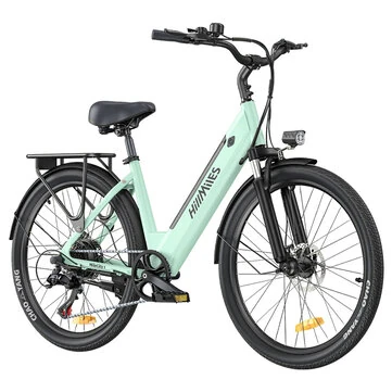 [EU DIRECT] HillMiles MileCity 1 Electric Bike 36V 13AH 250W Motor Recommended Top Speed 25KM/H 26inch 100KM Max Mileage 120KG Max Load Electric Bicycle