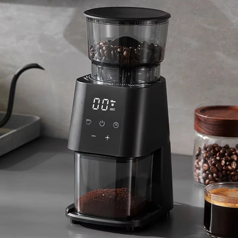 BlitzHome® CM5105 Espresso Coffee Machine & Novulife BG710T Coffee Grinder Set 20Bar Pressure Touch Screen 30 Grind Settings Home Barista Combo