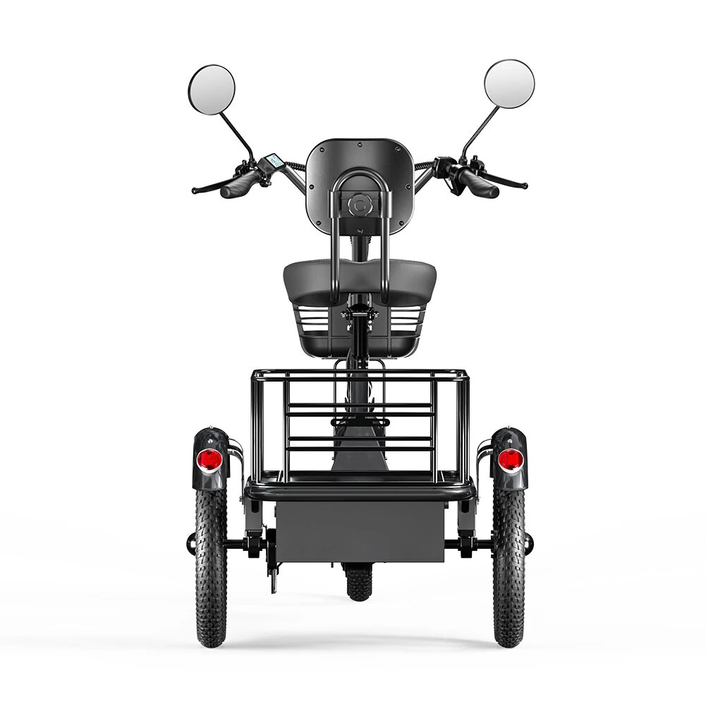 [EU DIRECT] CYSUM T1 Pro Electric Tricycle 48V 22Ah Battery 250W Motor Top Speed 25KM/H 16inch Tires 120-150KM Mileage Range 150KG Max Load Folding Electric Bike