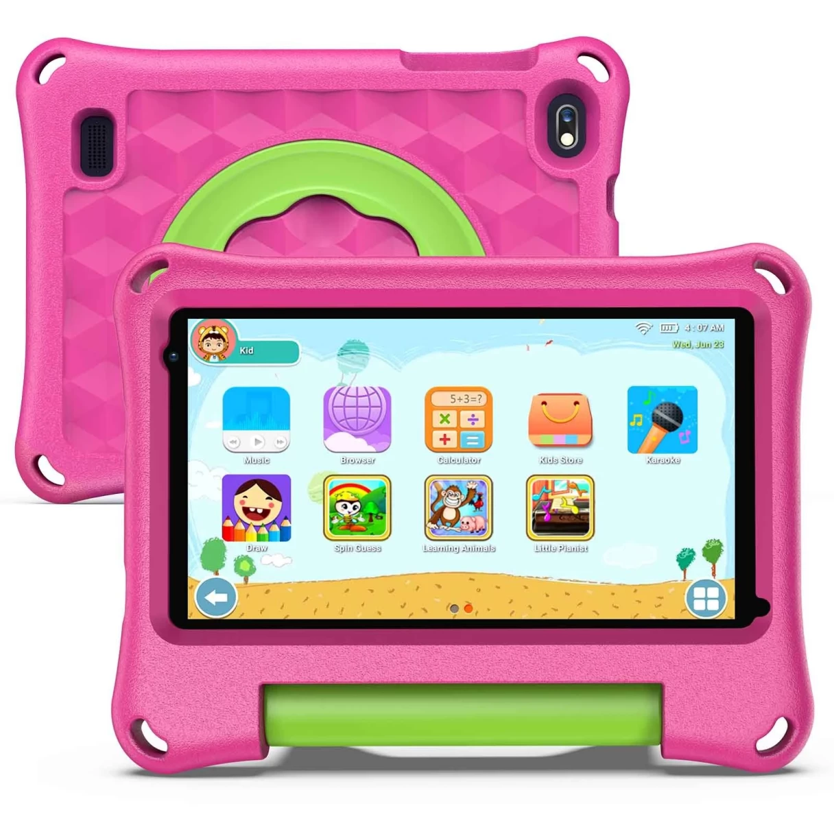 VASOUN M7K Allwinner A133 Quad Core 2GB+2GB RAM 32GB ROM 7 Inch Android 11 Kids Tablet