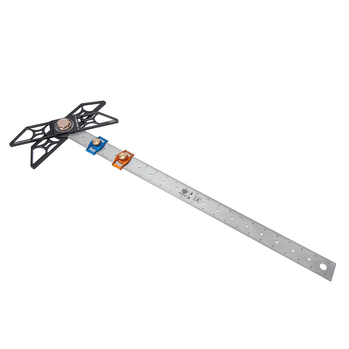 HONGDUI Hooked On Wood HD38 TrueMark Ruler HD38V Adjustable TrueMark Ruler Hadfield Steel Woodworking Scriber