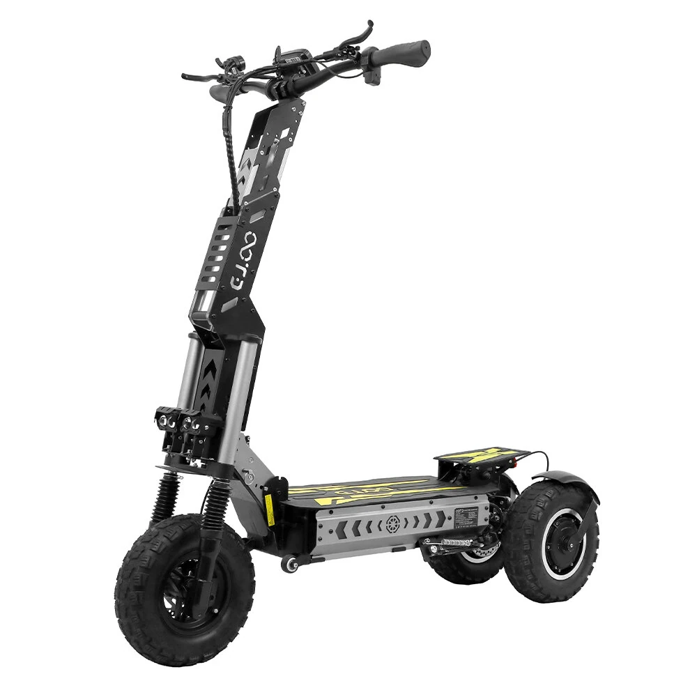 [EU DIRECT] OOTD T30 Electric Tricycle 60V 31.2Ah Battery 1600W*2 Dual Motors 13inches Tires 90-100KM Max Mileage 200KG Max Load Folding Electric Scooter