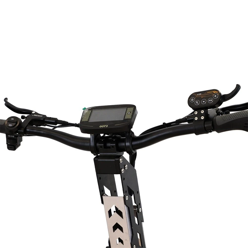 [EU DIRECT] OOTD T30 Electric Tricycle 60V 31.2Ah Battery 1600W*2 Dual Motors 13inches Tires 90-100KM Max Mileage 200KG Max Load Folding Electric Scooter