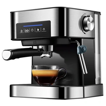NovuLife Coffee Machine 20bar Italian Semi-automatic Household Coffee Maker Expresso Maker With Cappuccino Latte and Mocha 220V Machine