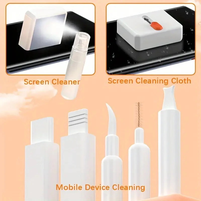 32 In 1 Cleaning Brush Set Multi-function Keyboard Earplugs PC Laptop Phone Headset Camera Cleaner Cleaning Brush Kit