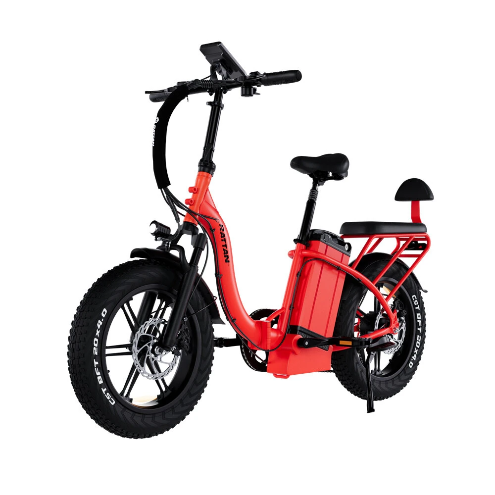 RATTAN LF ULTRA Electric Bike 48V 40.5AH Battery 750W Motor Recommended Top Speed 25KM/H 20 Inch Tire Electric Bicycle 80 KM Mileage Range Max Load 120KG