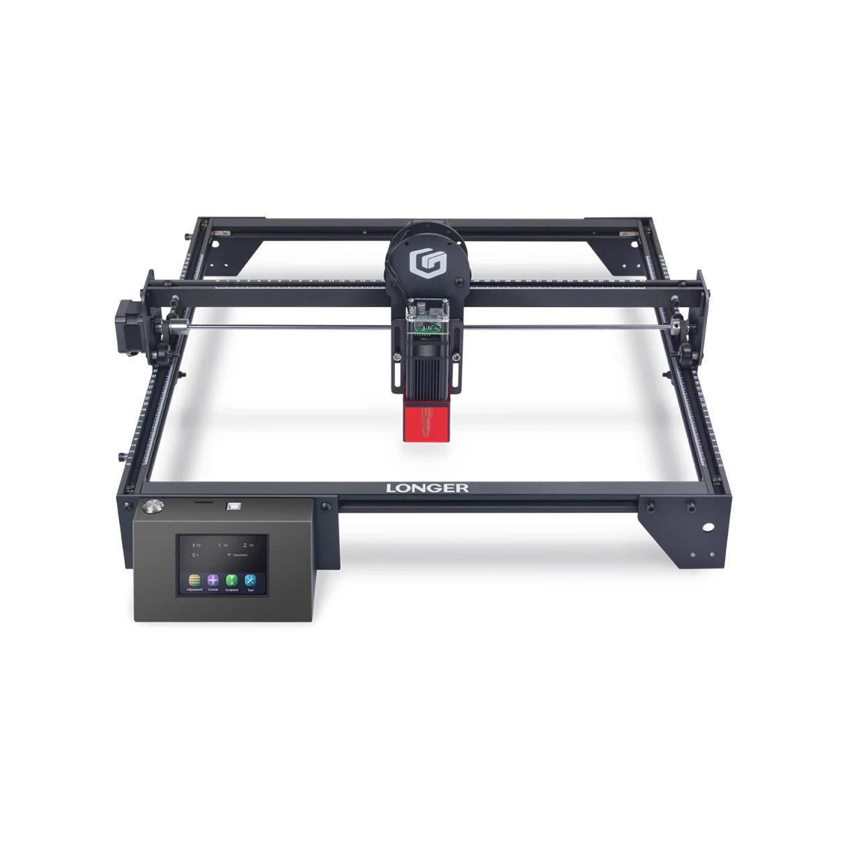 [EU/US/BR Direct] LONGER RAY5 10W Laser Engraver 0.06x0.06mm Laser Spot Air Assist Touch Screen Offline Carving 32-Bit Chipset WiFi Connection Working Area 400x400mm