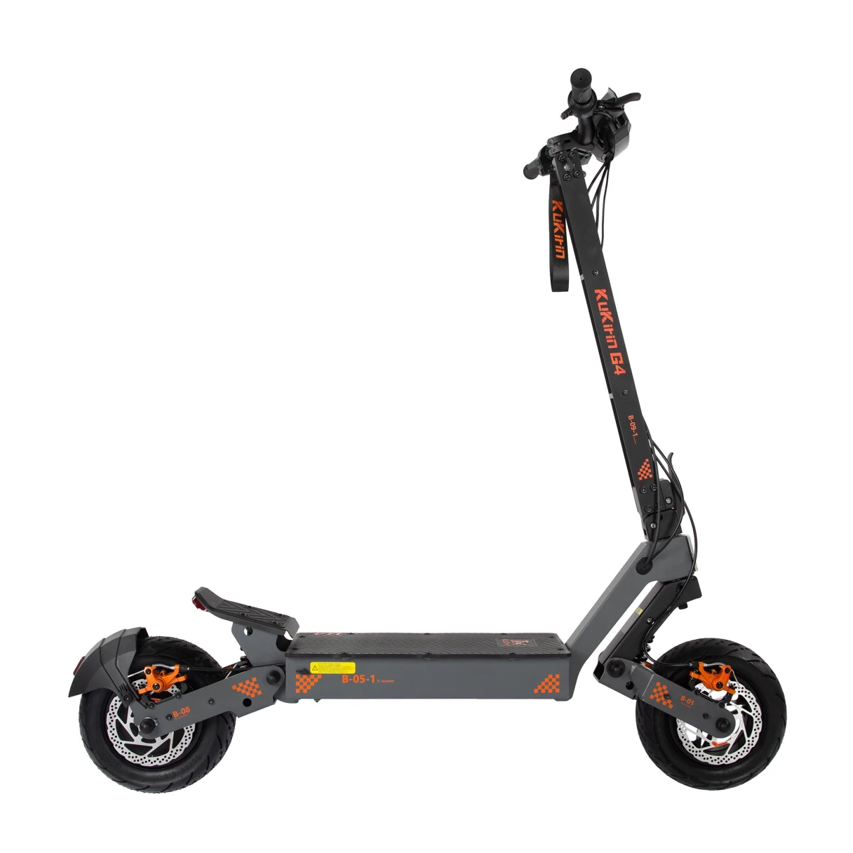 [EU DIRECT] KuKirin G4 Upgraded Version 60V 20Ah 2000W Dual Disc Brake 11 Inch Electric Scooter 120Kg Max Load 75Km Range
