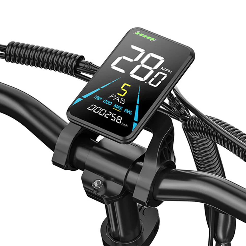 [EU DIRECT] Vitilan U3 Electric Bike 48V 13Ah Battery 750W Motor Recommended Top Speed 25KM/H 20inch Tires 48-70KM Max Mileage 150KG Max Load Folding Electric Bicycle