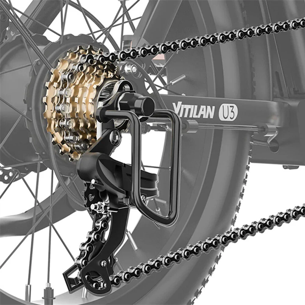 [EU DIRECT] Vitilan U3 Electric Bike 48V 13Ah Battery 750W Motor Recommended Top Speed 25KM/H 20inch Tires 48-70KM Max Mileage 150KG Max Load Folding Electric Bicycle