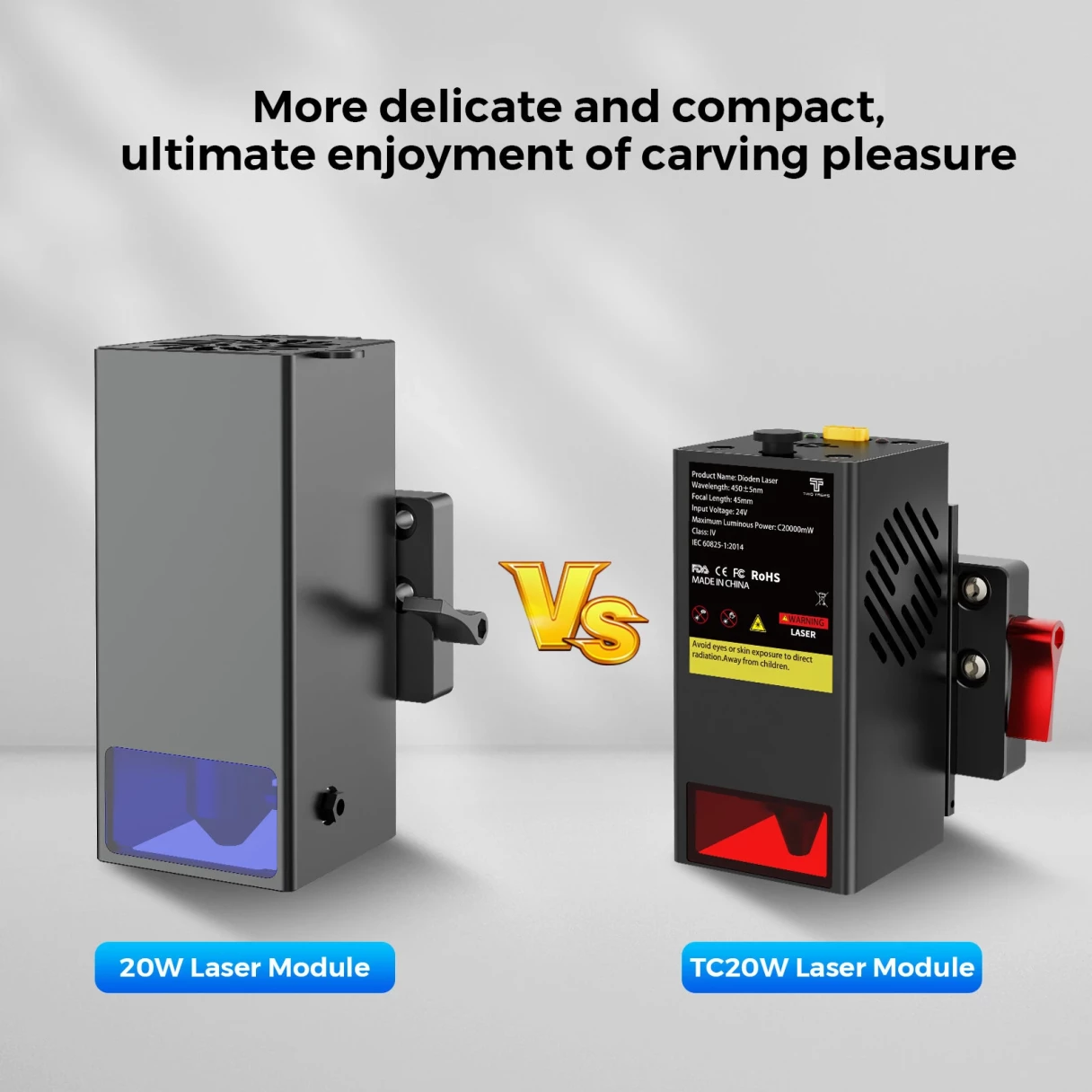 TWO TREES 20W Laser Module for TTC450/TTC450 Pro/TTC450 Ultra/TTC6050/TTC-H40