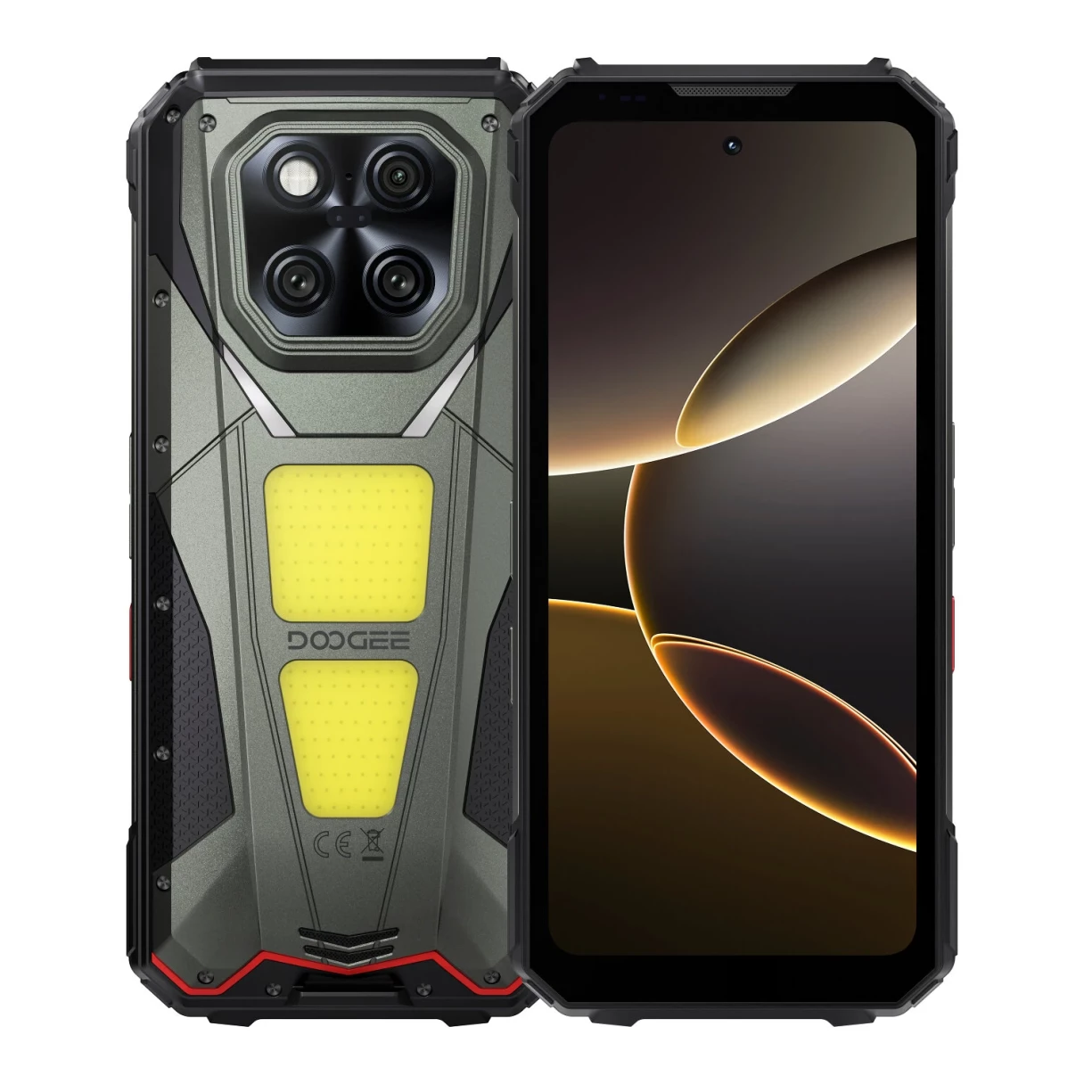 DOOGEE V Max Play 5G AI VIP Edition Built-in Projector 20500mAh 36GB 512GB 200MP Triple Camera Night Vision 6.78 inch 120Hz Loud Speaker Dual Camping Lights Android 15 Dimensity 7300 NFC IP68 IP69K Waterproof Rugged Smartphone