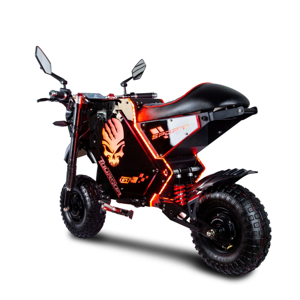 [EU Direct] TOURSOR M10 Electric Scooter 72V 50AH Battery 72V 5000W*2 Dual Motors Recommended Top Speed 25KM/H 14inches Tires 150KM Max Mileage 300KG Max Load E-Scooter