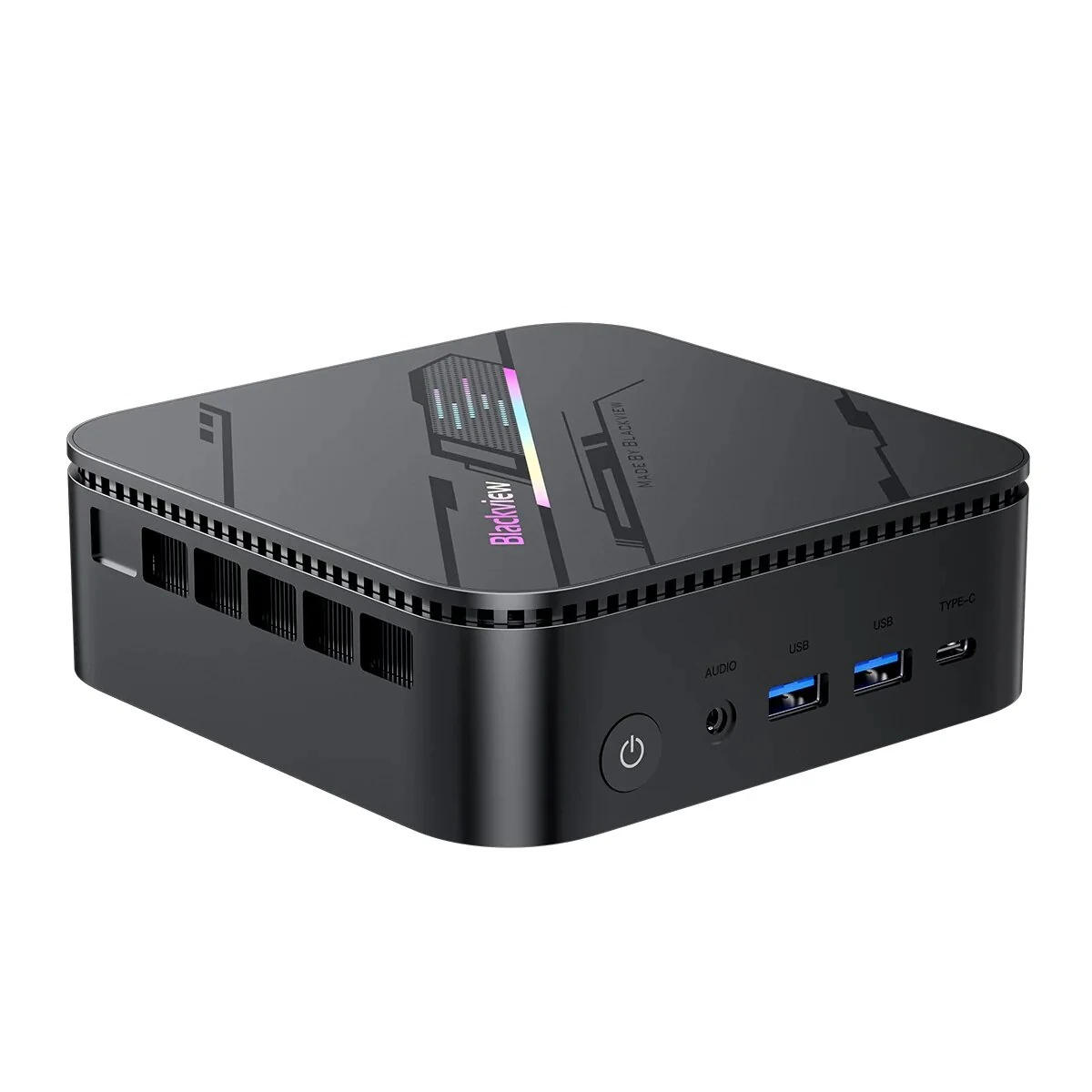 Blackview MP100 Pro Mini PC Intel Core i9 12900HK 14 Cores 20 threads 16GB DDR4 512GB SSD Triple Screen Output BT5.2 Windows 11 Pro Mini Computer Gaming Desktop PC