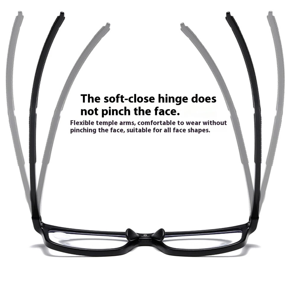 Fashion Casual HD Reading EyeGlasses for Men Women Blue Light Blocking Computer Presbyopia Glasses Hyperopia Optical Eyewear Glasses