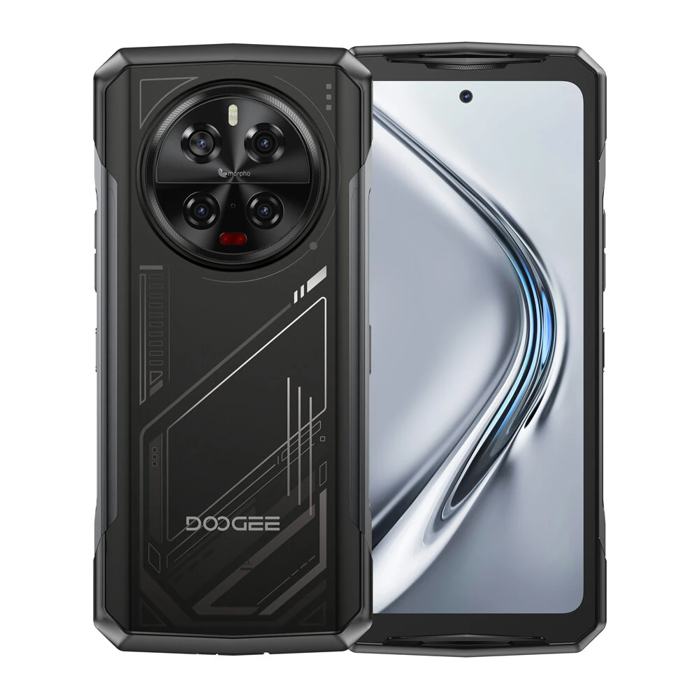 DOOGEE V40 5G 32GB 512GB 108MP Quad Camera Night Vision Dimensity 7300 6.78 inch 120Hz 8680mAh 33W Fast Charge WiFi 6 NFC IP68 IP69K Waterproof Octa Core Rugged Smartphone