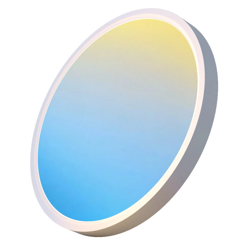 Elfeland 60W 40cm Full Spectrum LED Ceiling Light 1800K~12000K Remote Control with RGB Modes Dimmable Full Color Gradient Sky Light