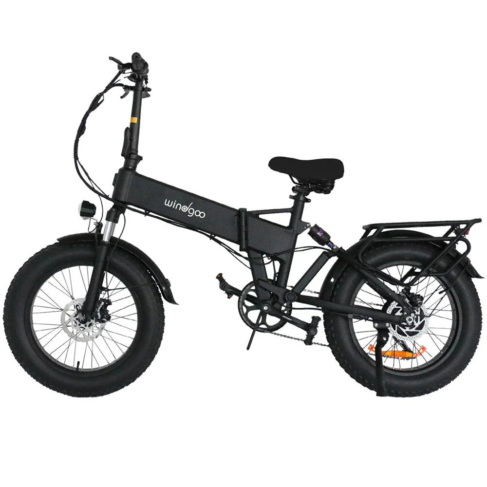 [EU Direct] Windgoo F22 PRO Electric Bike 48V 12.5AH Battery 250W Motor Top Speed 25KM/H 20inches Tires 60-70KM Max Mileage 120KG Max Load Folding Electric Bicycle