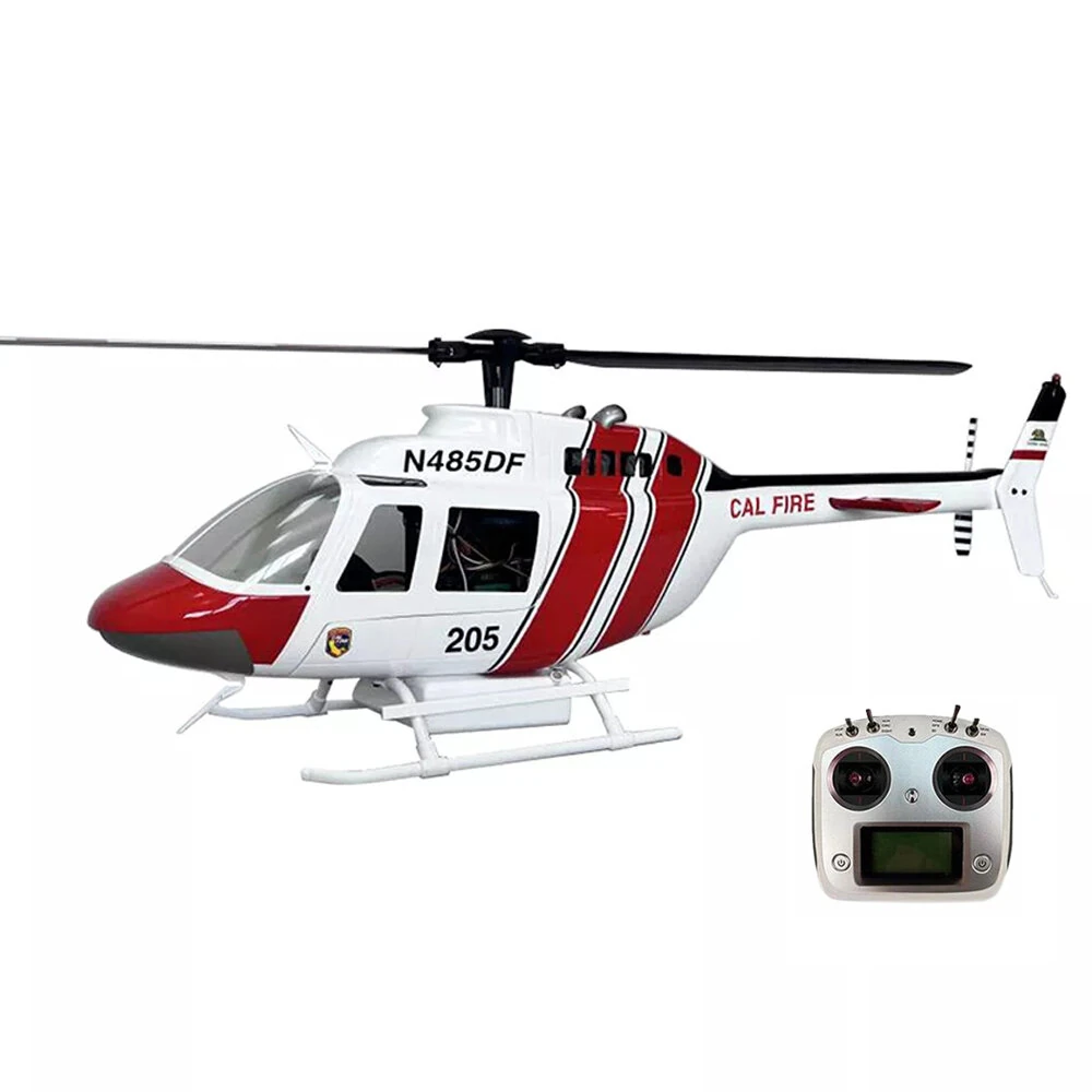 ROBAN Bell-206 470 Class 2.4G 8CH GPS Stabilized Scale Flybarless RC Helicopter RTF With X2 Flight Controller