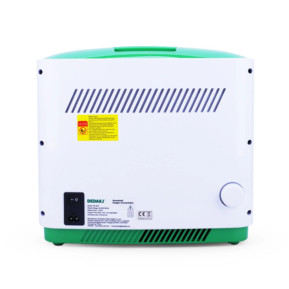 [EU Direct] DEDAKJ 2-9L Professinal Home Oxygen Concentrator Portable Oxygen Machine without Nebulizer Function