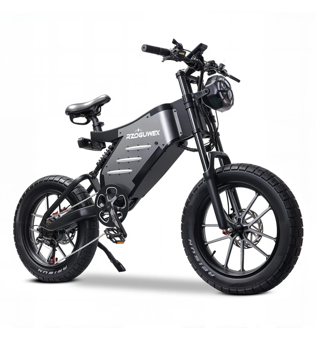 [EU Direct] RZOGUWEX X5S Electric Bike 48V 25AH Battery 1000W Motor Recommended Top Speed 25KM/H 20inches Tires 50-60KM Max Mileage 200KG Max Load Electric Bicycle